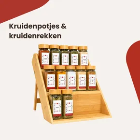 Kruidenpotjes & kruidenrekken Kruidenpotjes & kruidenrekken