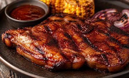 Procureur steak van de BBQ (Low & Slow)
