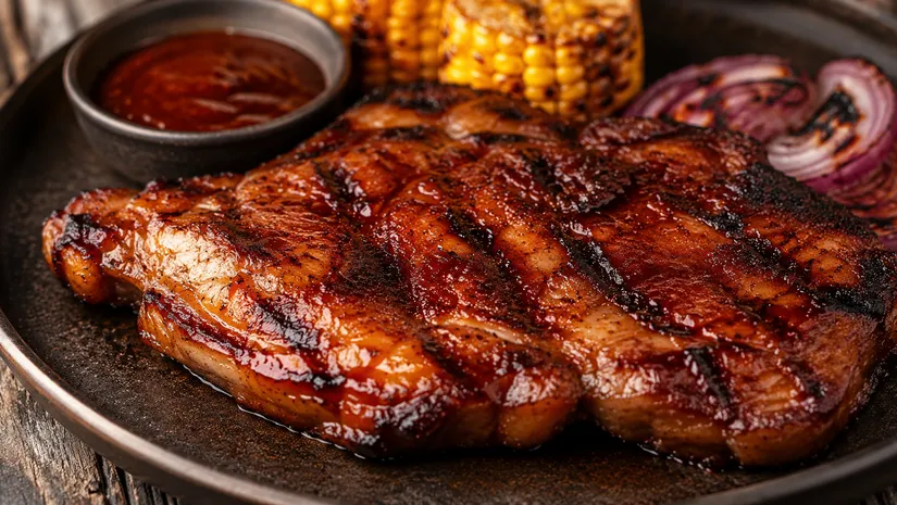 Procureur steak van de BBQ (Low & Slow)