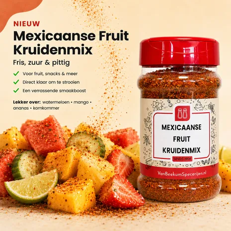 Van Beekum Specerijen Mexicaanse Fruit Kruidenmix Van Beekum Specerijen Mexicaanse Fruit Kruidenmix