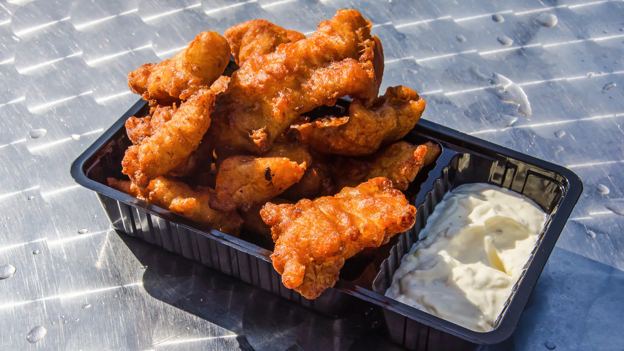 Welke saus bij kibbeling?