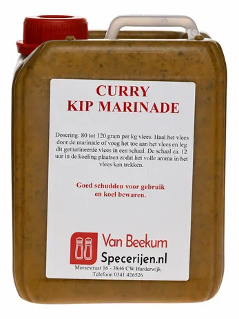 Van Beekum Specerijen Curry Kip Marinade
