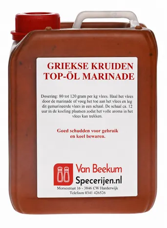 Van Beekum Specerijen Griekse Kruiden Marinade Van Beekum Specerijen Griekse Kruiden Marinade