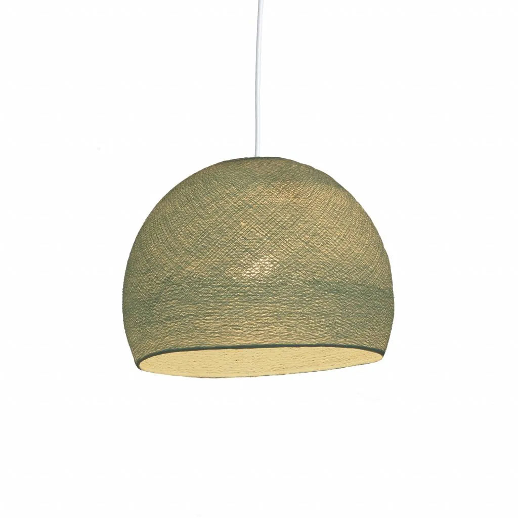 Hanglamp Driekwart Light Aqua Cotton Ball Lights
