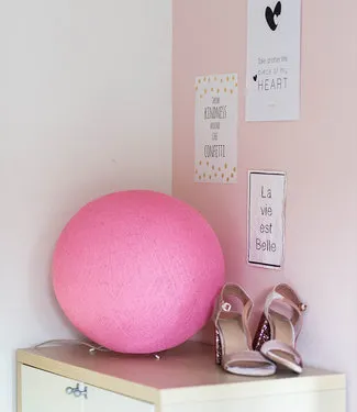 COTTON BALL LIGHTS Stehlampe - Soft Pink