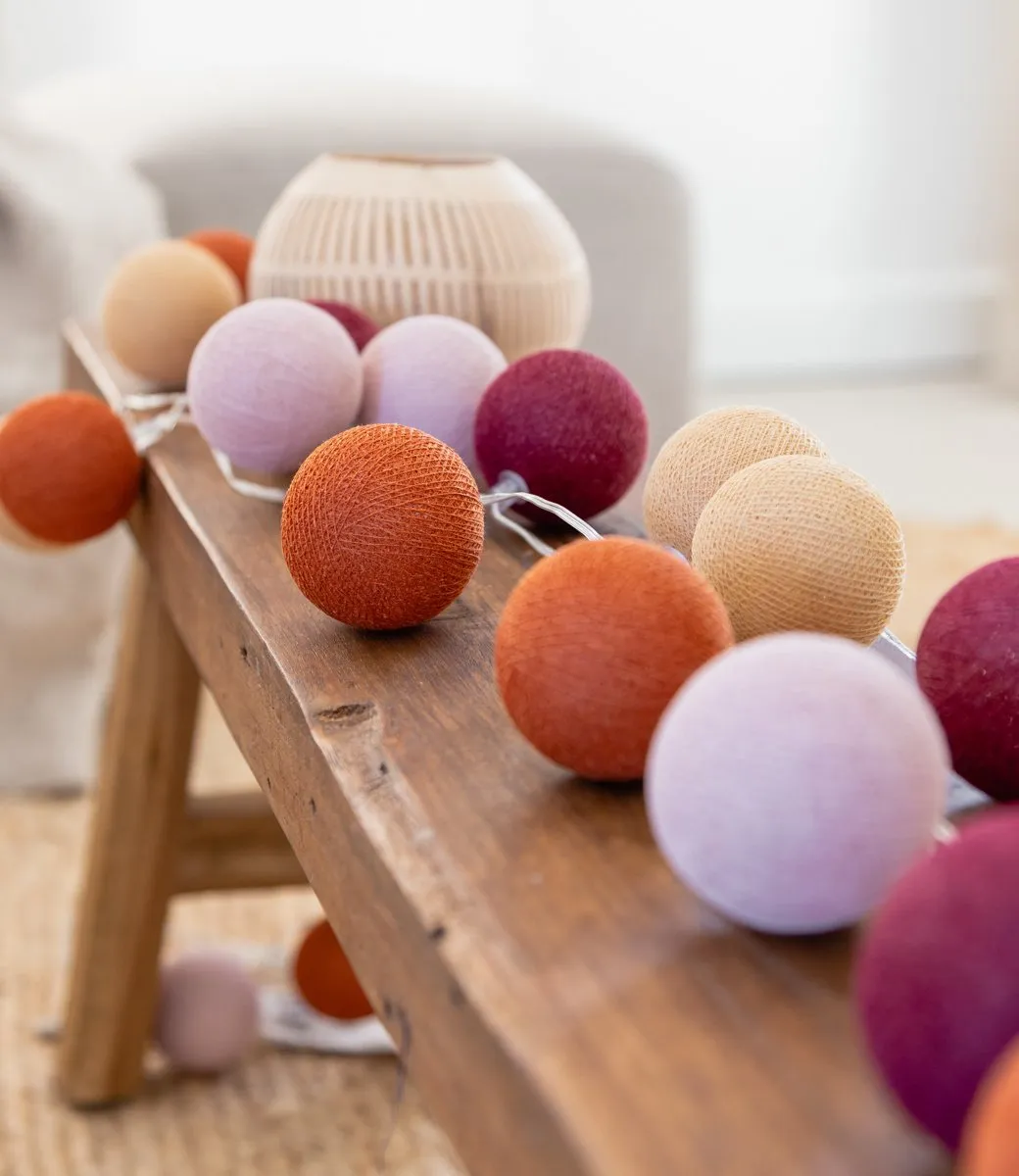 Regular Lichtslinger Marrakesh Cotton Ball Lights