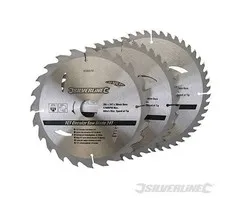 Silverline Silverline Zaagblad 200 x 30/25/18/16 mm SET