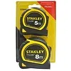 Stanley Stanley Promopack Tylon Rolbandmaat 8m + 5m