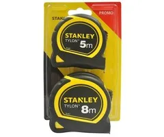 Stanley Stanley Promopack Tylon Rolbandmaat 8m + 5m