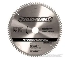 Silverline Sliverline Zaagblad 300 x 30/25/20/16 - 100 Tands