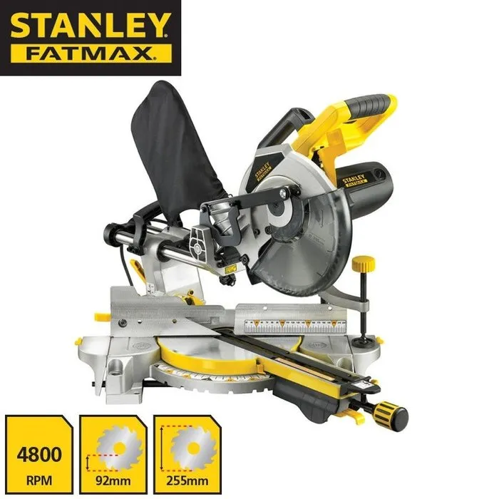 Stanley Stanley FME720-QS Radiaal afkortzaag 2000 Watt