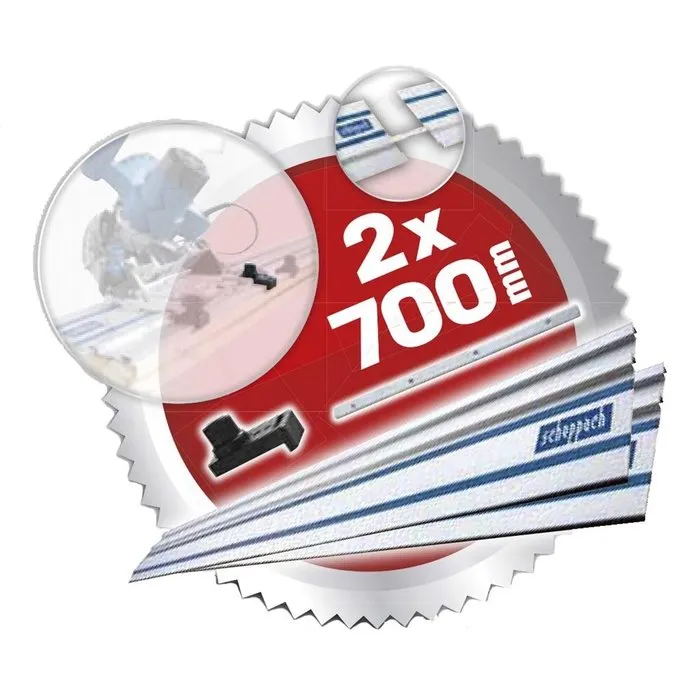 Scheppach Scheppach Invalzaag 160mm PL55 SET