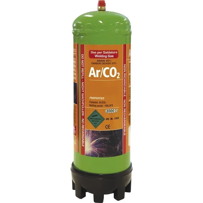 GYS GYS Argon/CO2 wegwerpgasfles 1,8 liter