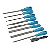 Silverline Silverline Vijl en rasp set 9-delig