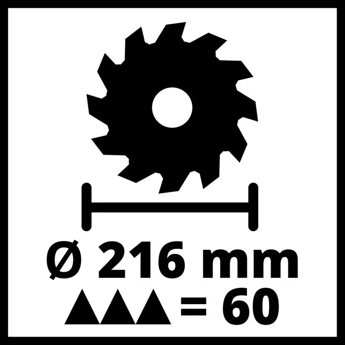 Einhell Gereedschap Einhell TE-SM 216 Dual Afkortzaag