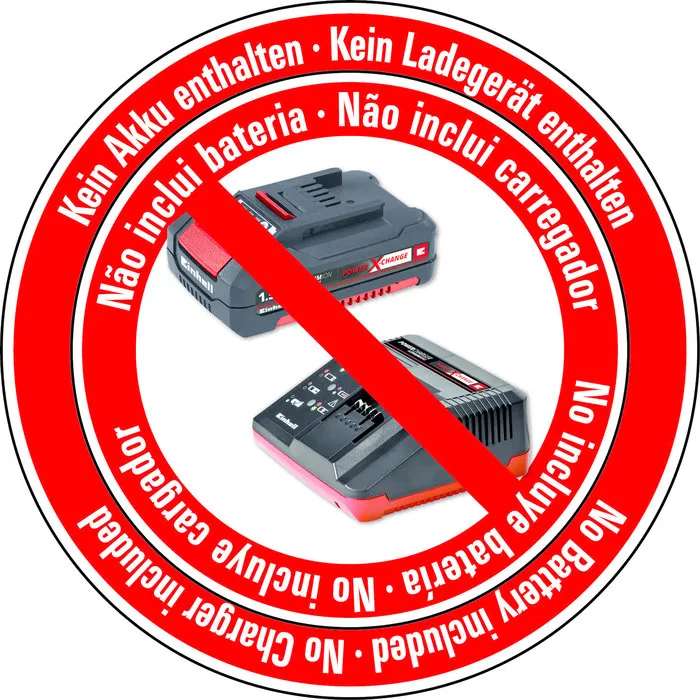 Einhell Gereedschap Einhell TC-CL 18/1800 li Solo, Accu Lamp, Power X-Change