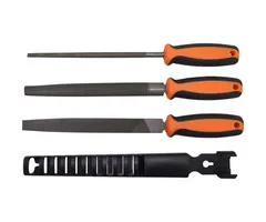 Skandia Skandia vijlenset 200 mm basterd 3-delig