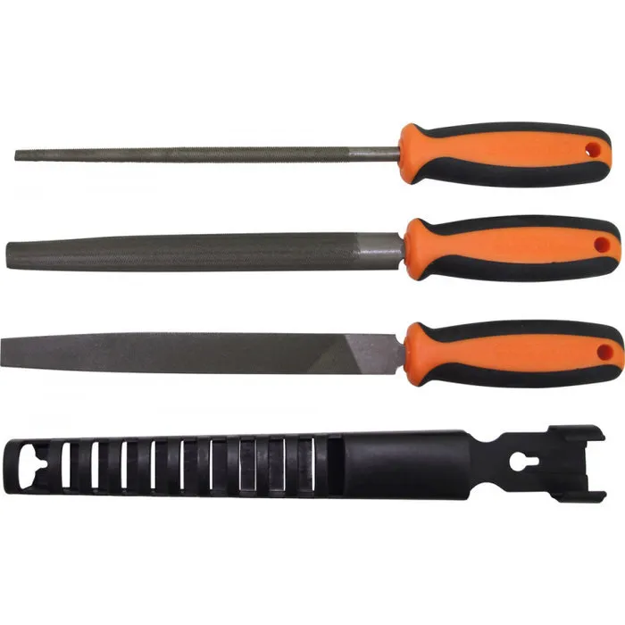 Skandia Skandia vijlenset 200 mm basterd 3-delig