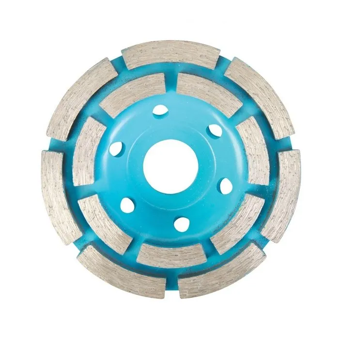 Silverline Silverline Diamant-beton slijpschijf - dubbele rij 100 x 22,2 mm