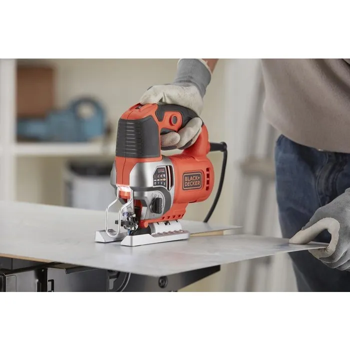 Black & Decker Black & Decker Pendel decoupeerzaag BES610K-QS