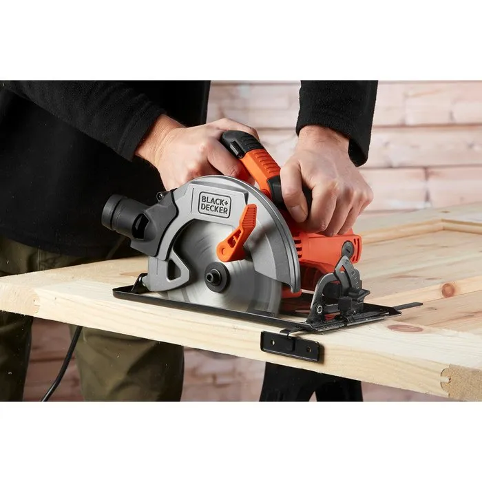 Black & Decker Black & Decker Cirkelzaag CS1550K 1500 watt