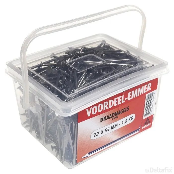 Deltafix Deltafix Draadnagel Voordeelemmer 2.7X55MM 1,5KG