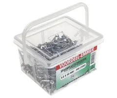 Deltafix Deltafix Spaanplaatschroeven RVS 4.0 x 40mm - 400 Stuks