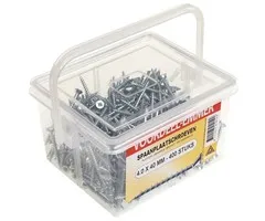 Deltafix Deltafix Spaanplaatschroeven 4.0 x 40mm - 400 Stuks