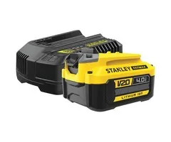 Stanley Stanley SFMCB14M1 Starterkit 1x 4,0Ah Accu + Lader V20