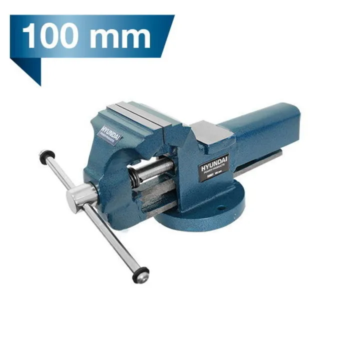 Hyundai Hyundai Stalen bankschroef met aambeeld 100mm