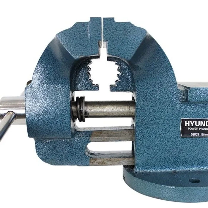 Hyundai Hyundai Stalen bankschroef met aambeeld 125mm