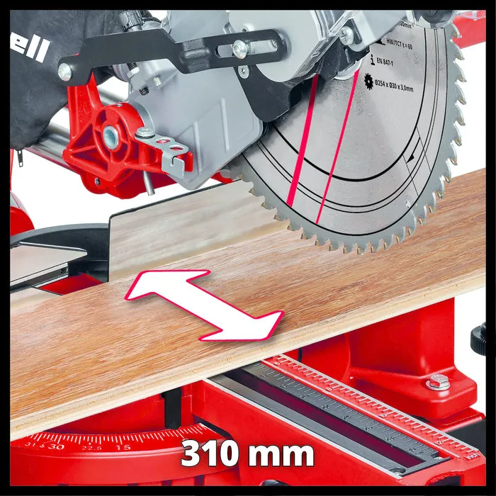 Einhell Gereedschap Einhell TC-SM 2531/2 U Radiaal afkortzaag inclusief onderstel