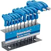 Silverline Silverline 10 Delige T-Grepen Inbussleutel Set