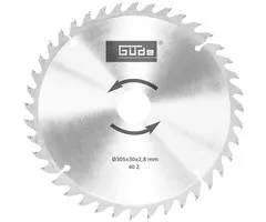 Güde Güde zaagblad 305 x 30 mm 40T