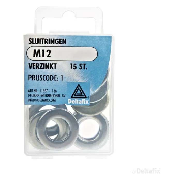 Deltafix Deltafix Sluitringen M12 x 24mm 15 stuks