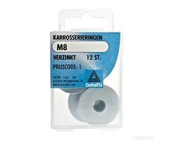 Deltafix Deltafix Carrosserieringen M8 x 30mm 12 Stuks