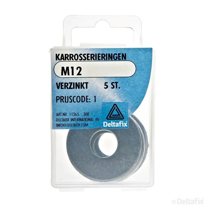 Deltafix Deltafix Carrosserieringen M12 5 Stuks