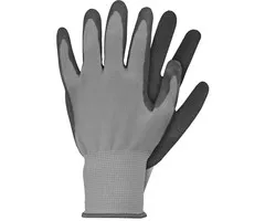 Talen-Tools Werkhandschoen XL grijs Latex