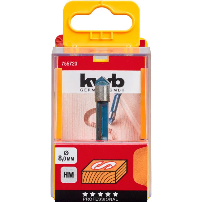 KWB KWB Graveerfrees 8mm HM