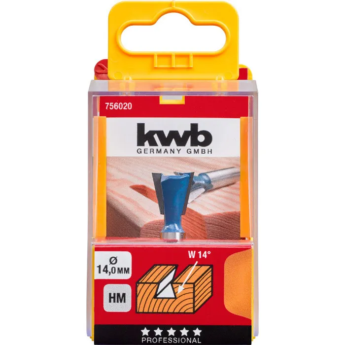 KWB KWB T-Zwaluwstaartfrees 14mm HM