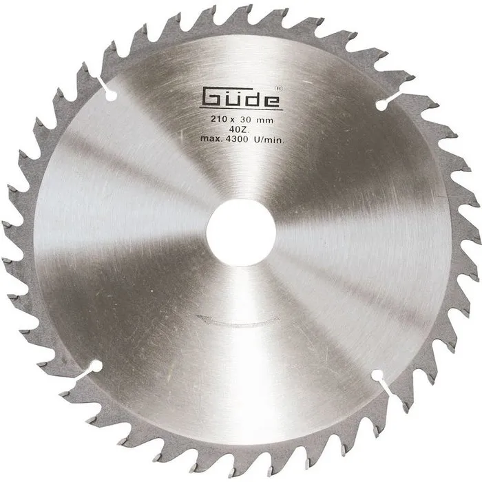 Güde Güde zaagblad 210x30 mm 40 Tands HM