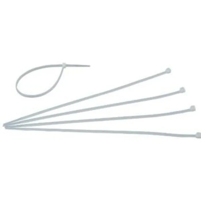 Overig Bundelbandjes Tyraps transparant 2,5 x 200 mm - 100 Stuks