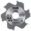 KWB KWB Freesblad - 1 stuk - Ø100 x 22 x 3,0 mm / 6 T