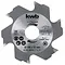 KWB KWB Freesblad - 1 stuk - Ø100 x 22 x 3,0 mm / 6 T