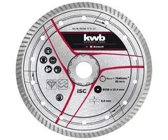 KWB KWB Diamantslijpschijf 200 x 25,4mm Turbo