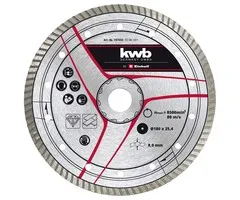 KWB KWB Diamantslijpschijf 180 x 25,4mm Turbo