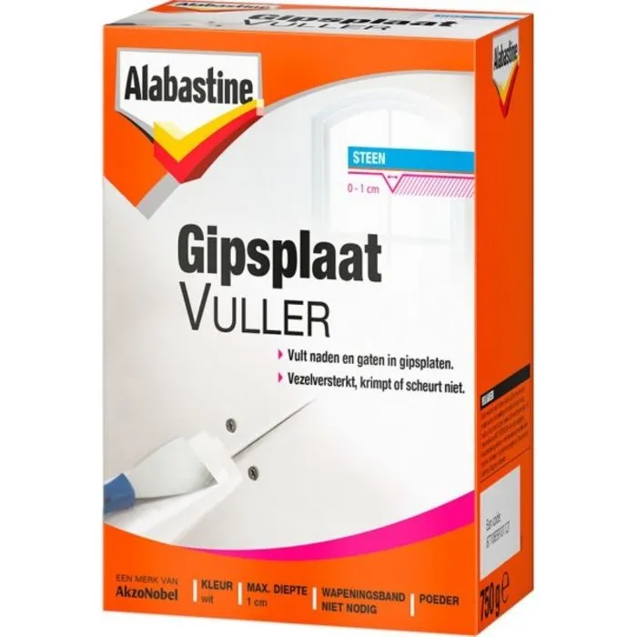 Alabastine Alabastine Gipsplaatvuller Poeder 750GR