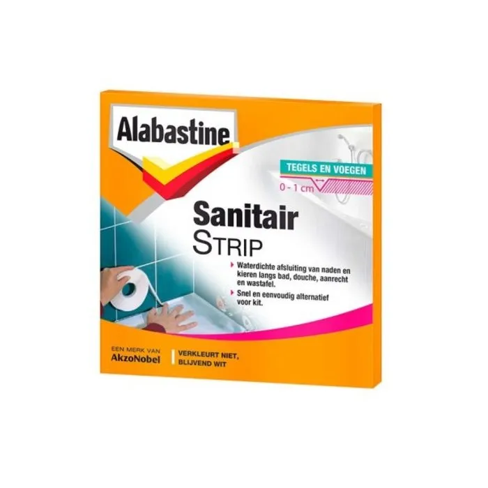 Alabastine Alabastine Sanitairstrip Wit