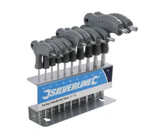 Silverline Silverline 10 Delige T-Grepen TORX-sleutel Set