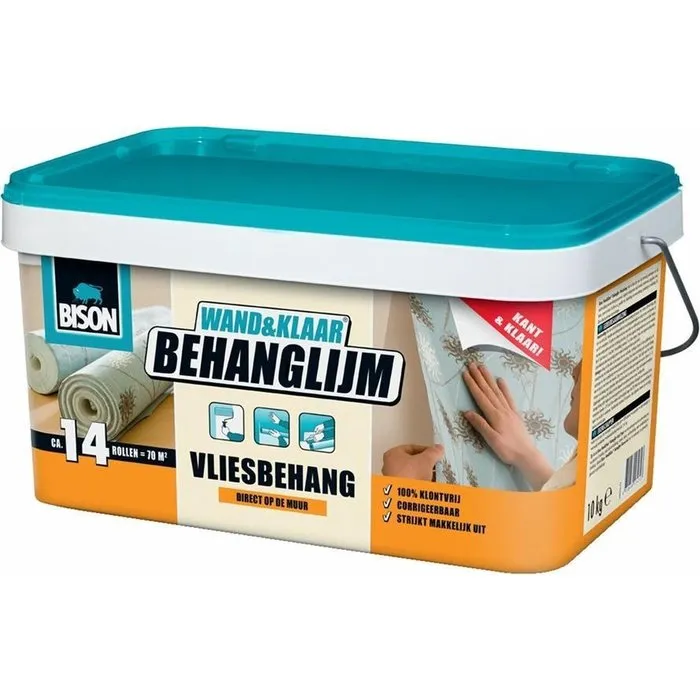 Bison Bison Wand & Klaar behanglijm vlies 2,5 kilo
